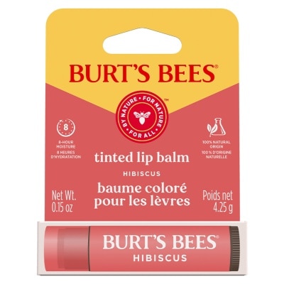 BURT'S BEES Tinted Lip Balm  Hibiscus