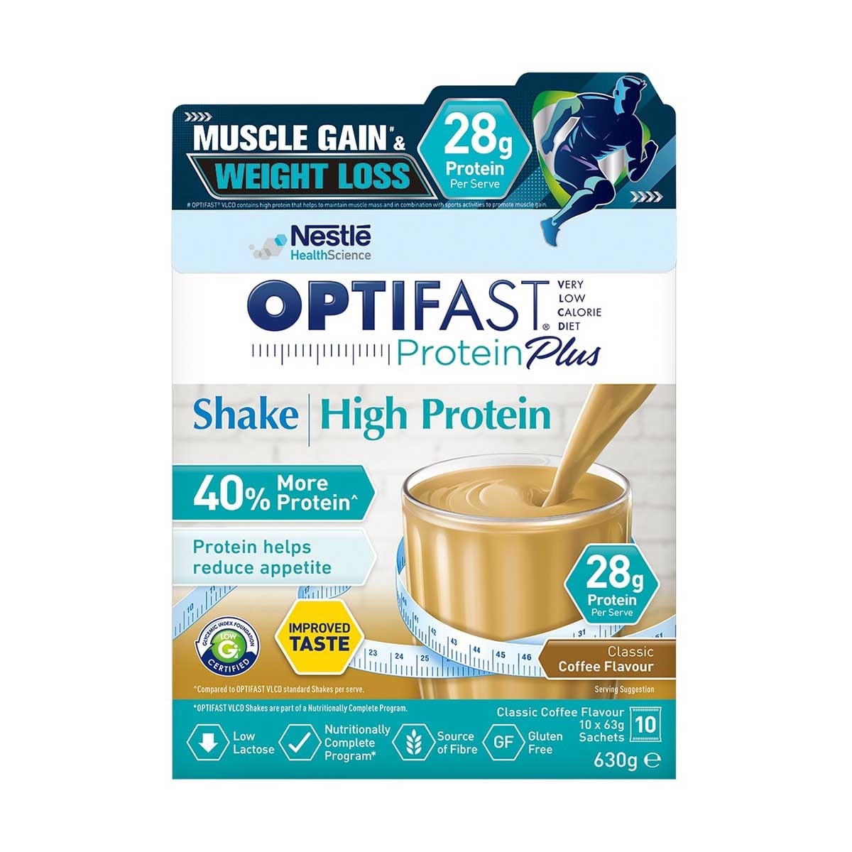 雀巢 OPTIFAST 高蛋白瘦身代餐咖啡