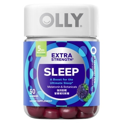 OLLY Extra Strength Sleep Gummy Supplement 50pcs