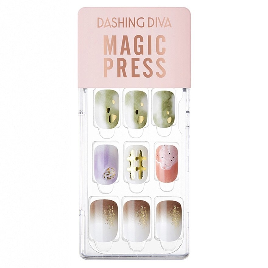 Dashing Diva 薄型美甲片-繽紛玩具