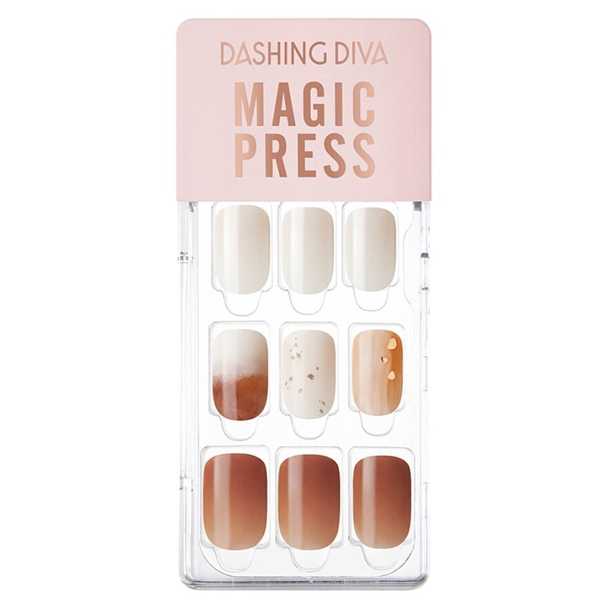 Dashing Diva 薄型美甲片-蜜糖拿鐵