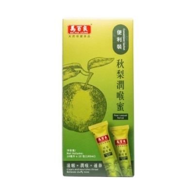 MA PAK LEUNG Mpl Pear Syrup (c' Sachet)