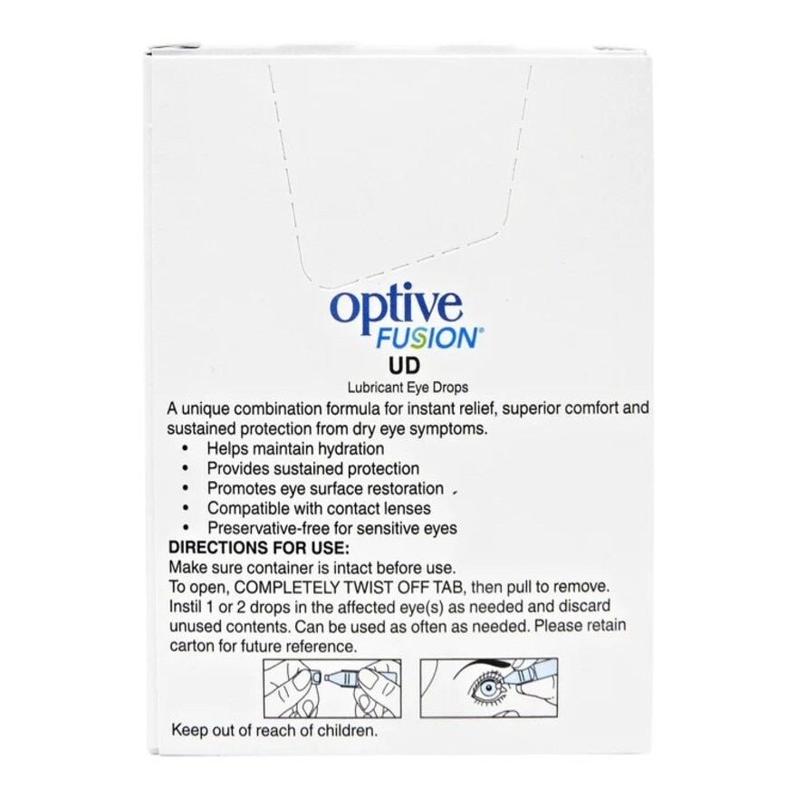 ALLERGAN OPTIVE FUSION 滋潤滴眼液 30S