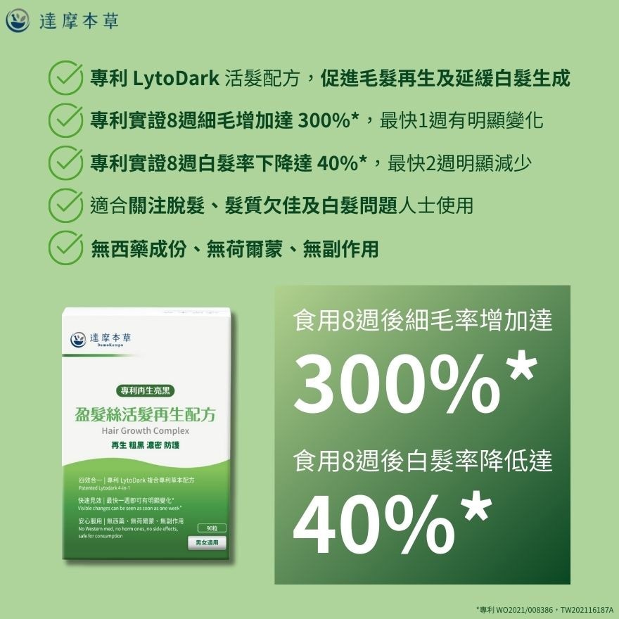 DamoKampo Damokampo Hair Growth Complex 90s