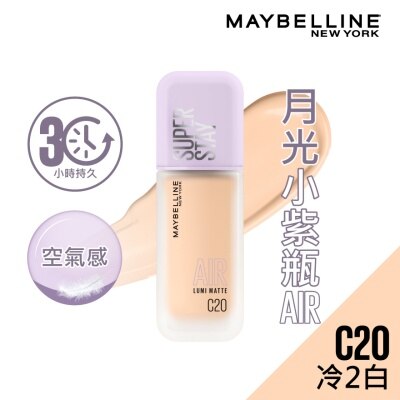 MAYBELLINE Superstay Lumi Matte Foundation C20  C20  - 30-hour Long Wear,  Light-as-air-feel