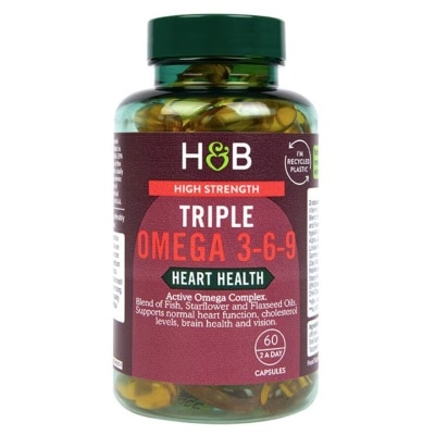 HOLLAND&BARRETT 高效奧米加3-6-9 60粒