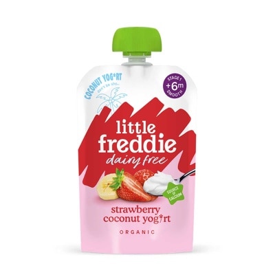 LITTLE FREDDIE Dairy Free Strawberry Coconut Yoghur