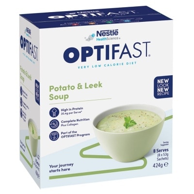 NESTLE Optifast Vlcd Soup Potato Leek 8s