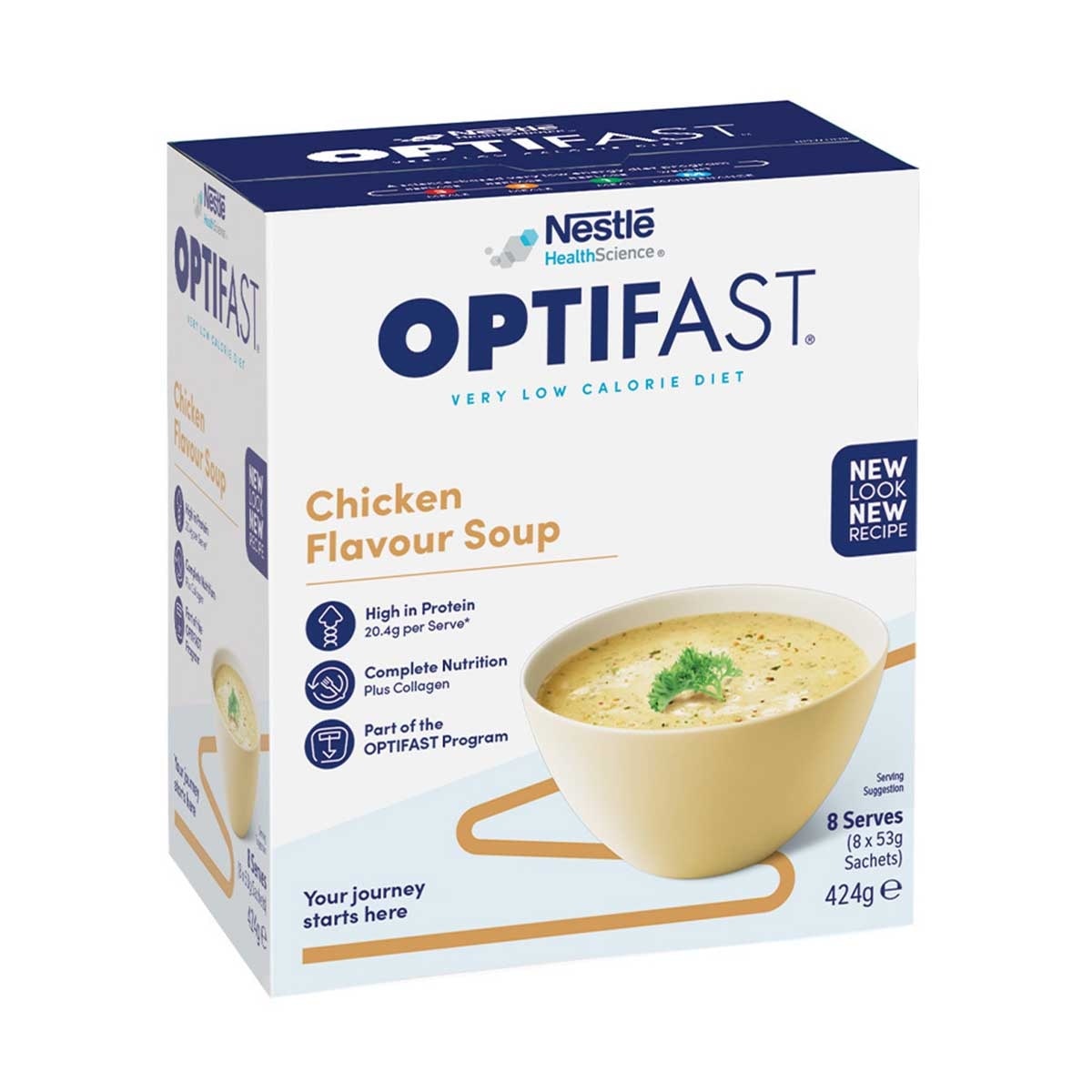 NESTLE Optifast® Vlcd Soup – Chicken Flavour