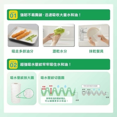 妮飄 妮飄激吸收抽取式廚房紙三盒裝