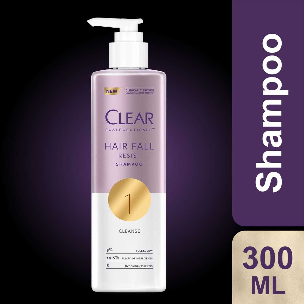 CLEAR_ Clear Women Hairfall Resist Shampoo 300ml