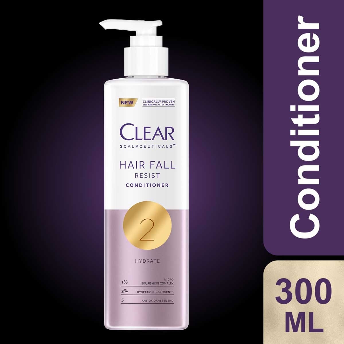 CLEAR_ Clear Women Hairfall Resist Conditioner 300ml