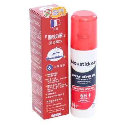 MOUSTIDOSE 驅蚊敵驅蚊噴霧活力配方100毫升