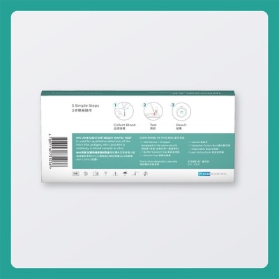 INDICAID Indicaid Hiv Antigen/antibody Rapid Test