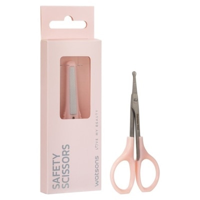 屈臣氏 帶蓋圓頭安全剪刀