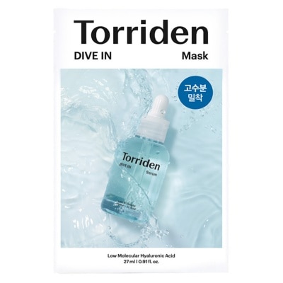 TORRIDEN 桃瑞丹 5D微分子玻尿酸保濕面膜 (10入)