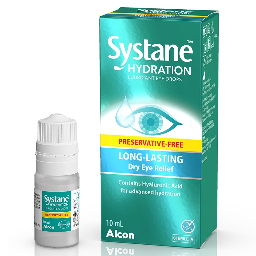 ALCON SYSTANE Systane® Hydration Multidose Preservative Free Eye Drops 10ml
