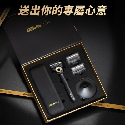 ジレットラボ Black & Gold Edition　限定デザイン　２箱セット 2箱セット 】ジレットラボ Black & Gold Edition 限定 - メルカリ