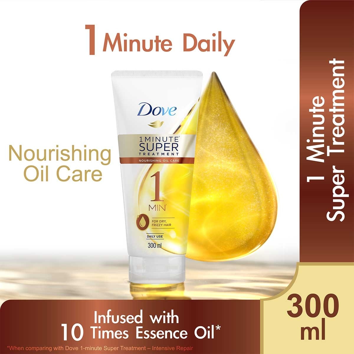 DOVE Dove 1 Minute Super Treatment 300ml - Nourishing Oil Care