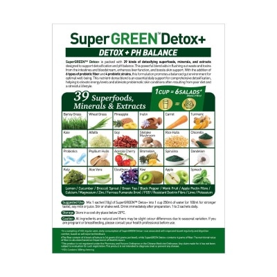 SUPERFOOD LAB Supergreen Detox+