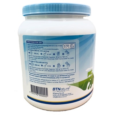 BTNATURE Bt Nature  Full Cream Milk Powder 1kg