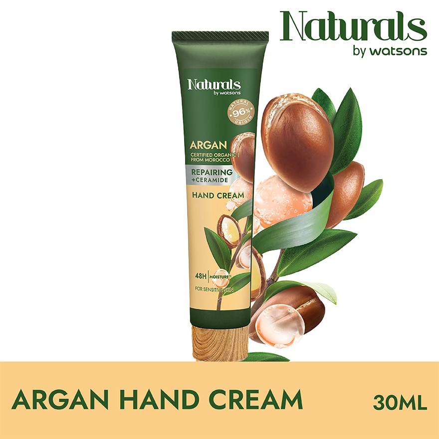 NATURALS BY WATSONS Argan Hand Cream 30ml