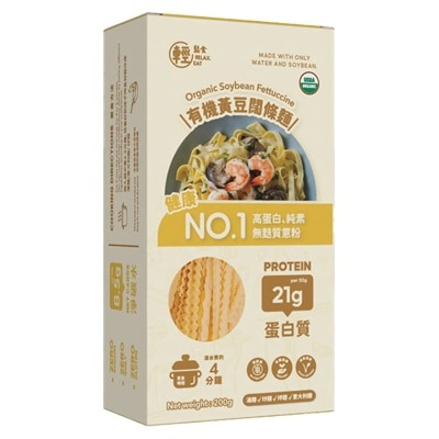 RELAX EAT 有機黃豆闊條麵