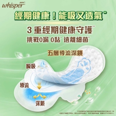 WHISPER Whisper Air Dry Fresh 28cm 10s