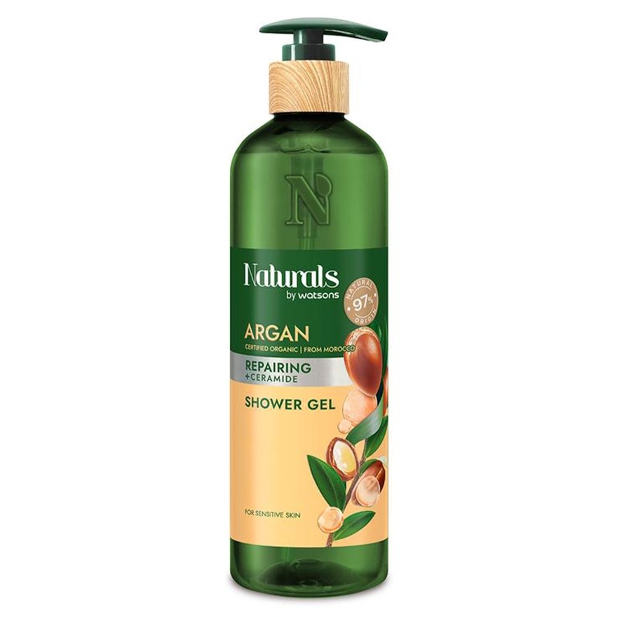 NATURALS BY WATSONS 摩洛哥堅果沐浴露490毫升