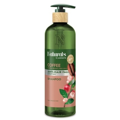 NATURALS BY WATSONS 咖啡洗髮露490ML