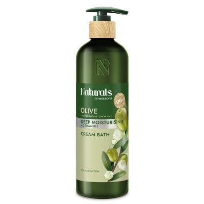 NATURALS BY WATSONS 橄欖沐浴乳490ML