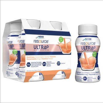 NESTLE Resource Plus Ultra High Protein Hazelnut (4x200ml)