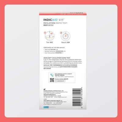 INDICAID OVULATION RAPID TEST