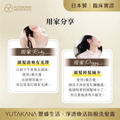 豐盛生活 淨透煥活防脫洗髮露350ML