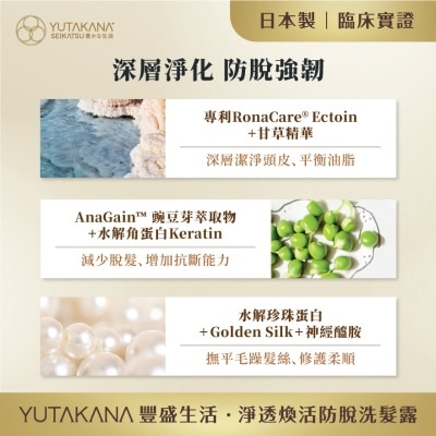 豐盛生活 淨透煥活防脫洗髮露350ML
