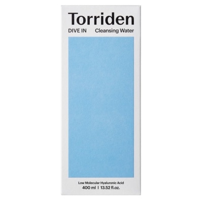 TORRIDEN Dive In Low Molecular Hyaluronic Acid Cleansing Water 400 Ml