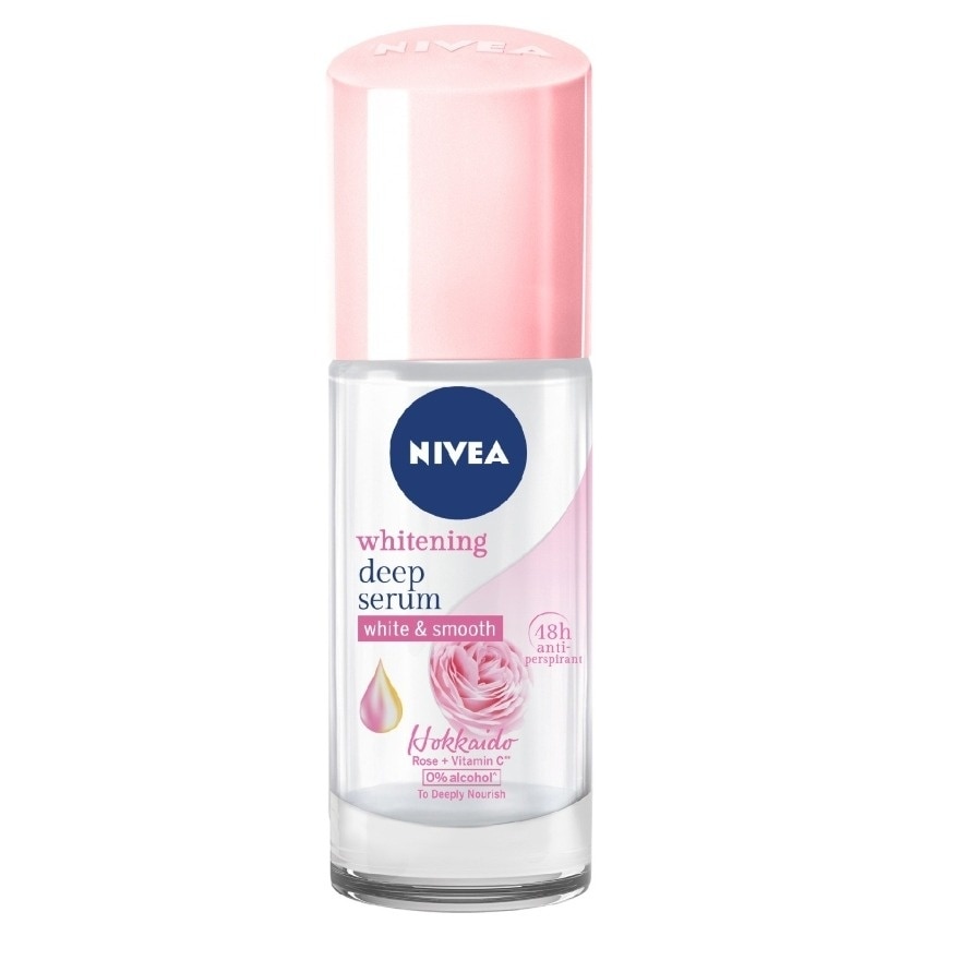 NIVEA Nivea Whitening Serum Hokkaido Rose Deodorant Roll On 40ml