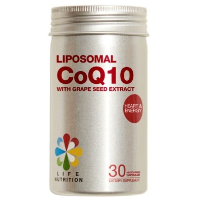 LIFE NUTRITION Liposomal Coq10 (30 Capsules)