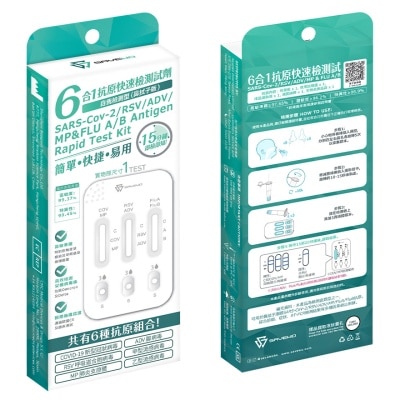 SAVEWO Savewo 6 In1 Antigen Test 1s