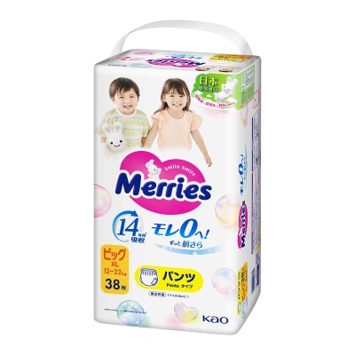 花王 Merries 學習褲 加大碼 38片