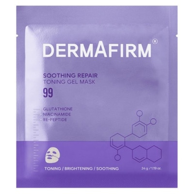 DERMAFIRM Soothing Repair R4 Toning Gel Mask 4s image