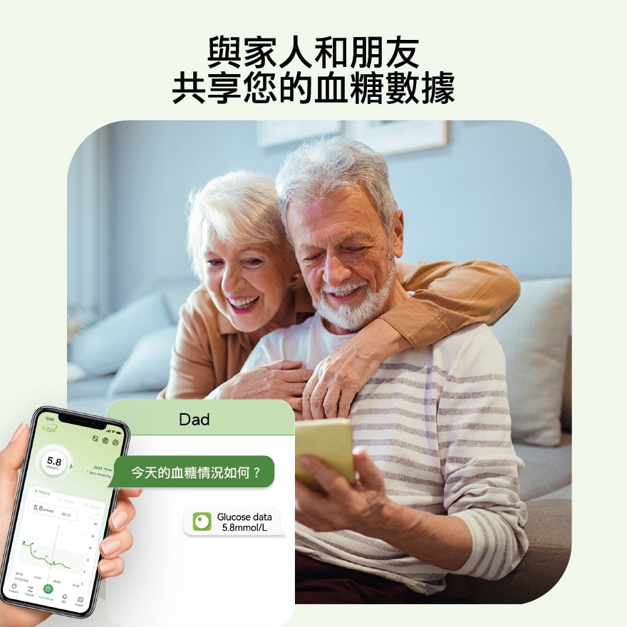 LINX 15days Continuous Glucose Monitoring System (cgm)