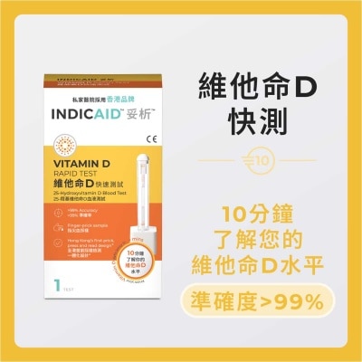 INDICAID 妥析維他命D快速測試 1S