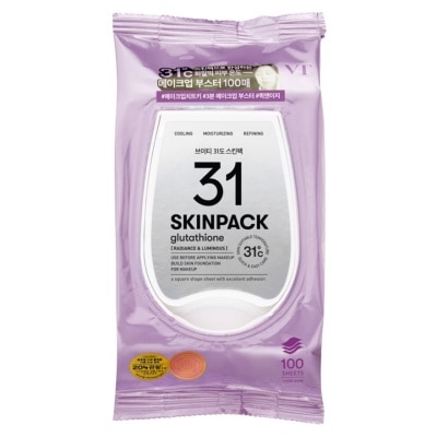 VT VT亮澤31度護膚面膜100片