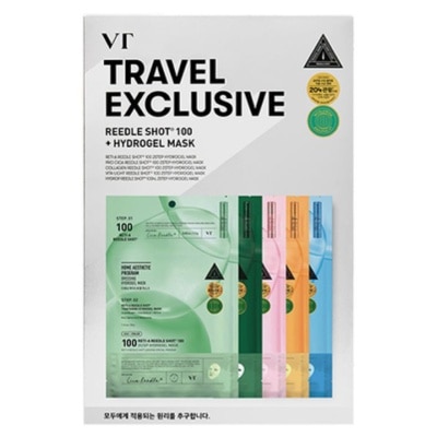 VT VT 彩色系列微針兩步曲凝膠面膜5片套裝