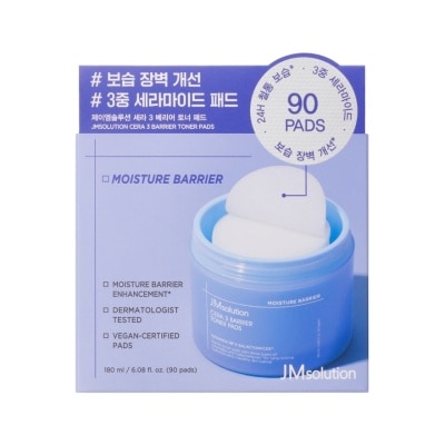 JM SOLUTION Cera 3 Barrier Toner Pad 90s