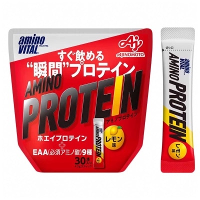 AMINO VITAL 胺基酸乳清蛋白粉檸檬味30包