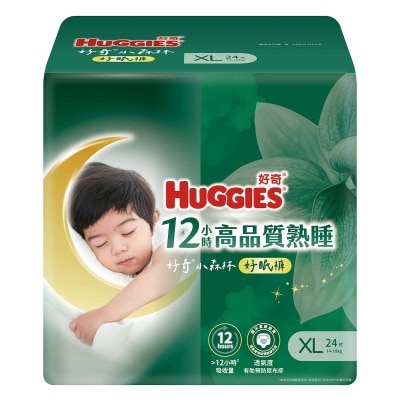 HUGGIES Natural Deep Sleep Pant Xl 24s