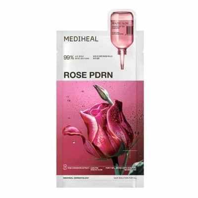 MEDIHEAL - Rose Pdrn Essential Mask 10pcs