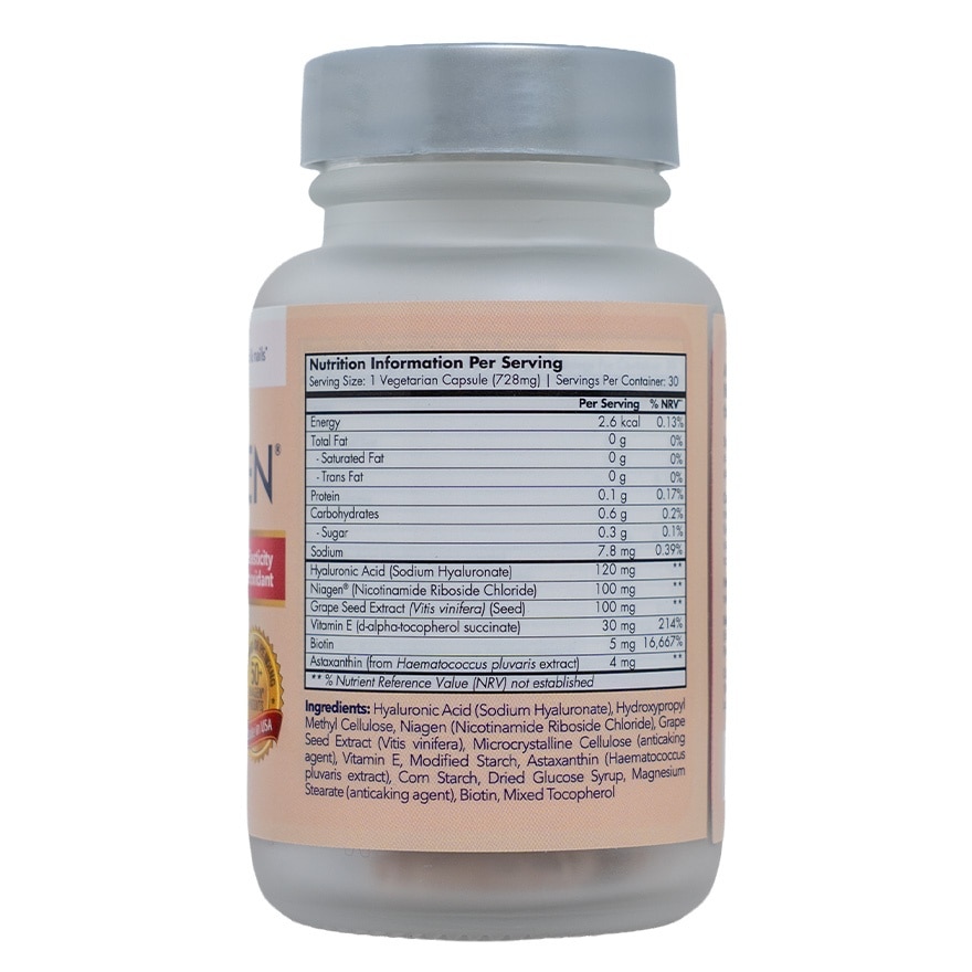 TRU NIAGEN Tru Niagen Beauty 100mg 30s image